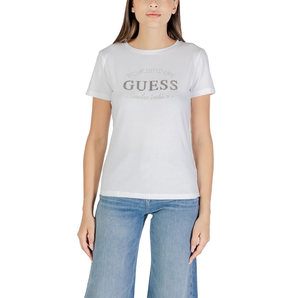 Guess Active White Cotton Sportswear