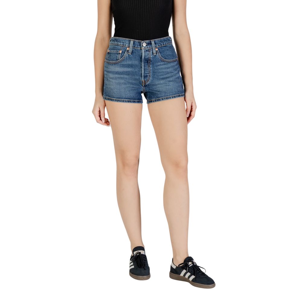 Levi's Blue Cotton Shorts