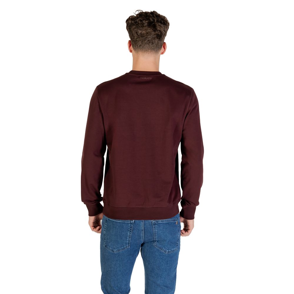 Antony Morato Bordeaux Cotton Sweatshirt