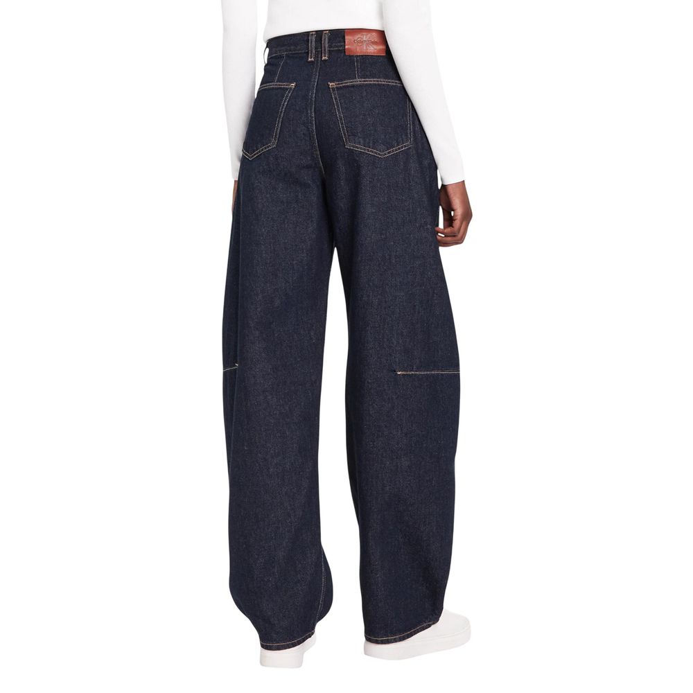 Calvin Klein Jeans Blue Cotton Mom Jeans