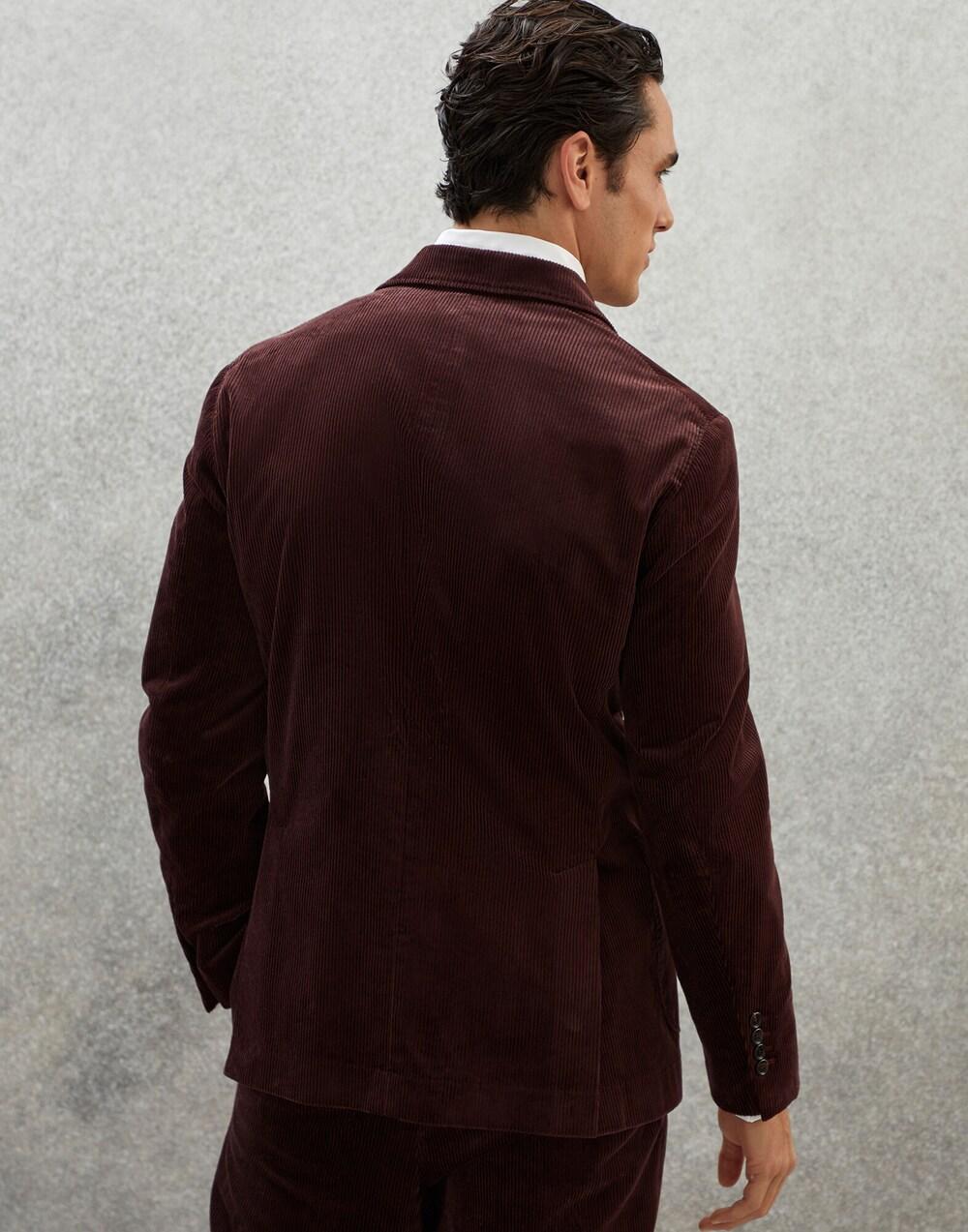 Brunello Cucinelli Purple Cotton Blazer