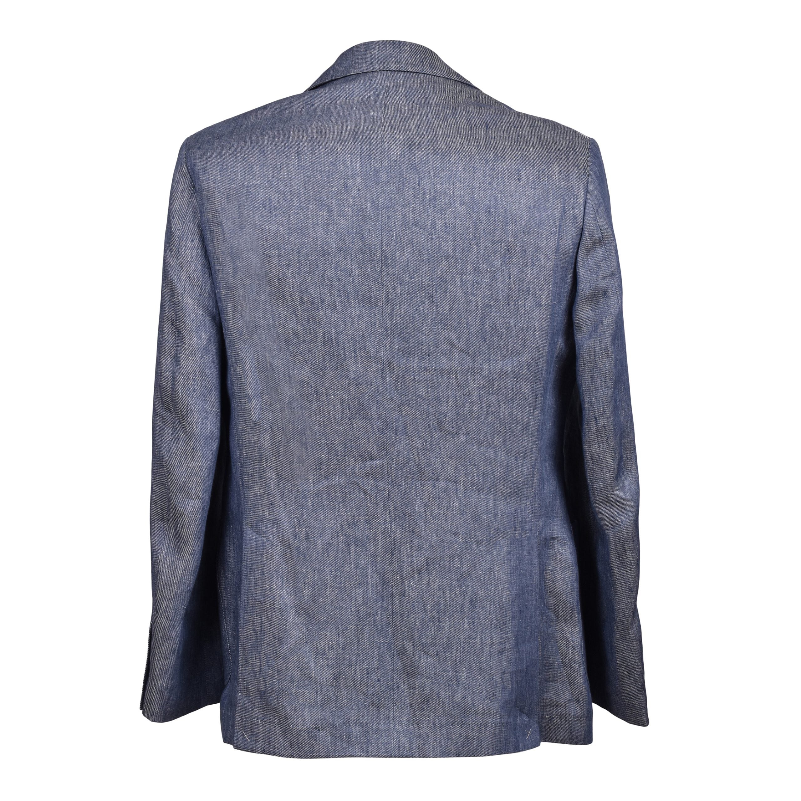 Brunello Cucinelli Blue Linen Blazer
