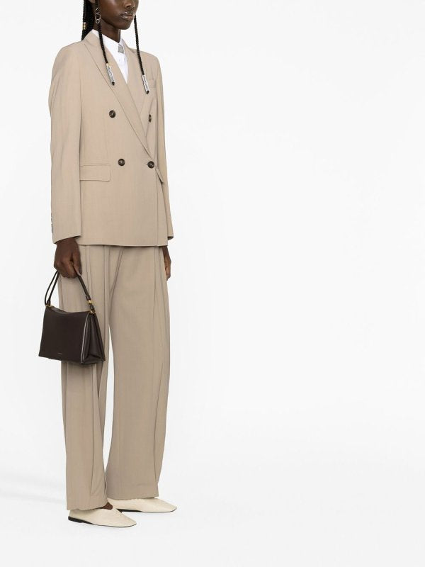 Brunello Cucinelli Beige Viscose Blazer