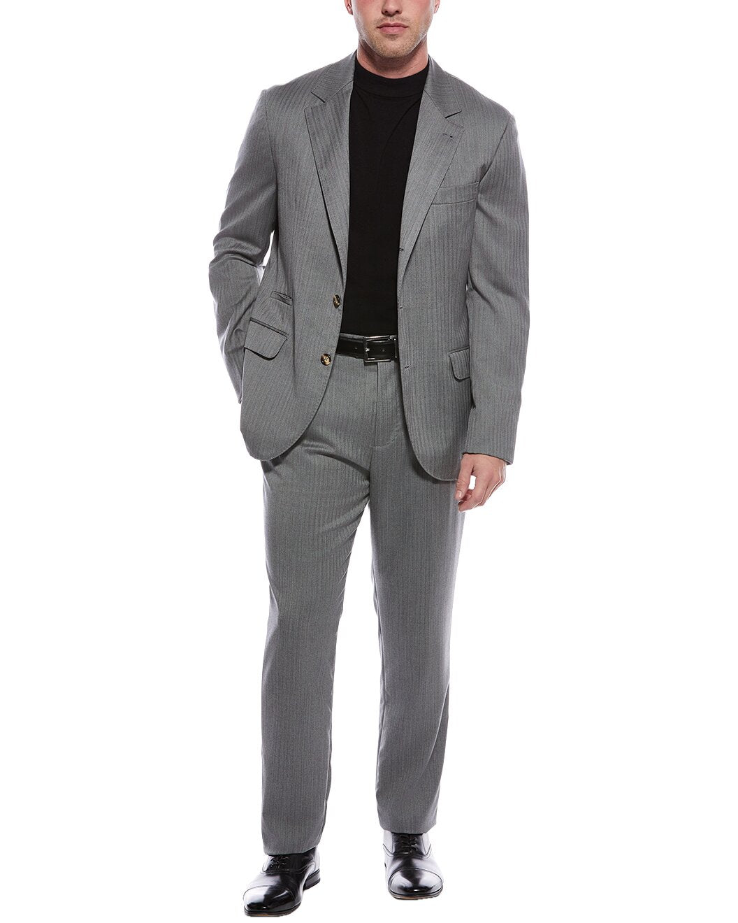 Brunello Cucinelli Gray Wool Blazer
