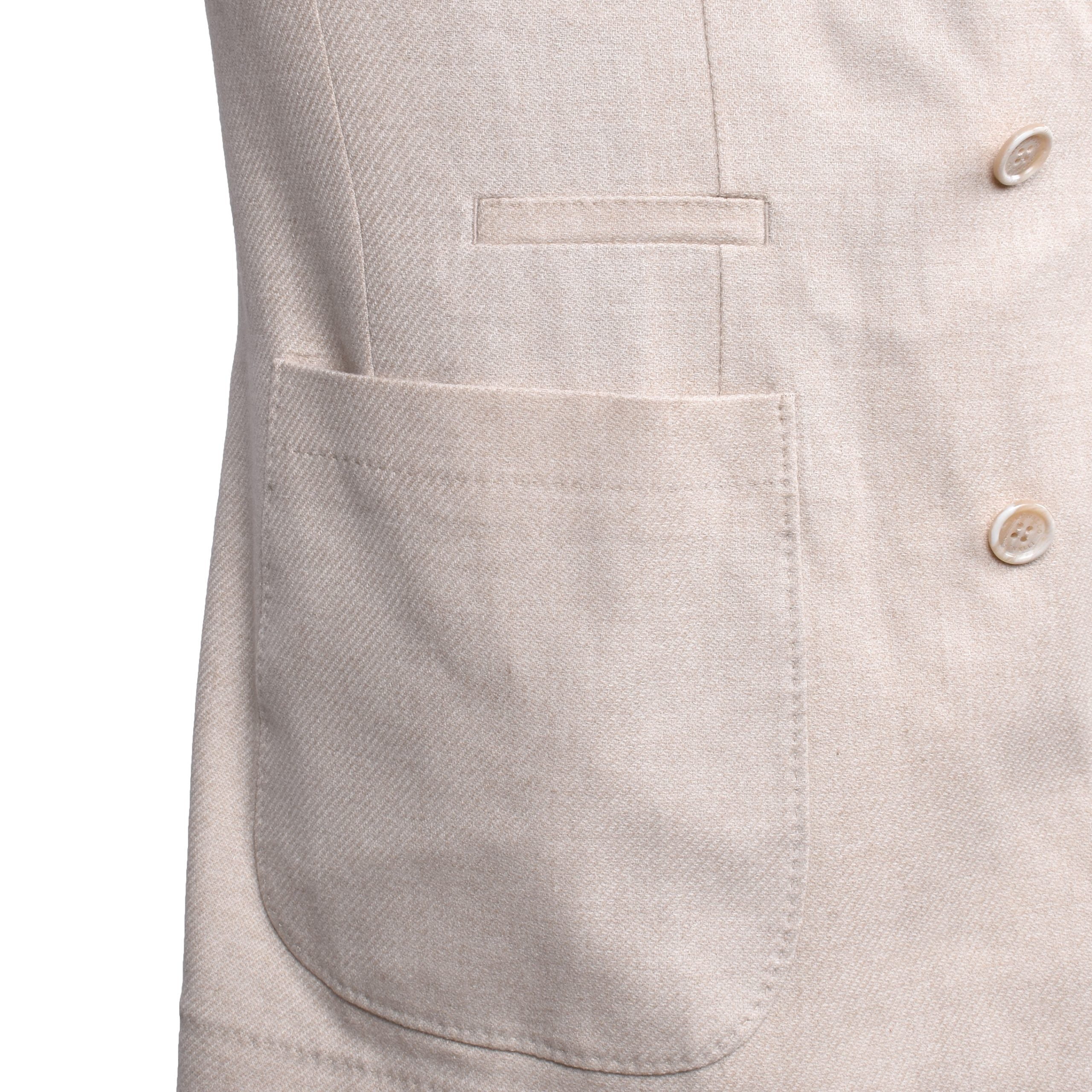 Brunello Cucinelli Beige Wool Blazer