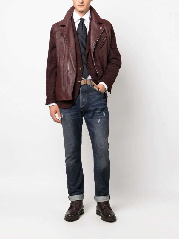 Brunello Cucinelli Purple Wool Blazer