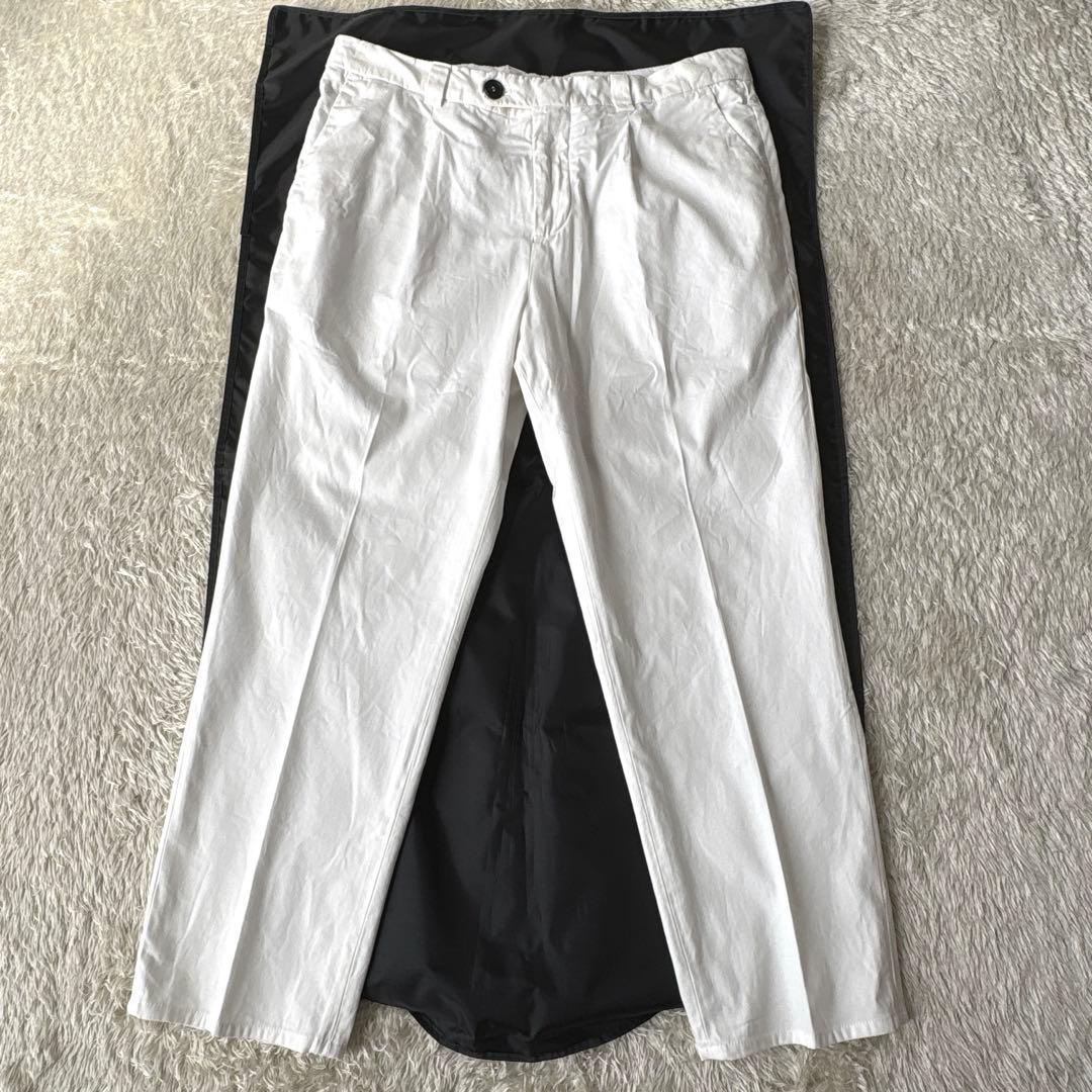 Brunello Cucinelli White Cotton Casual Pants
