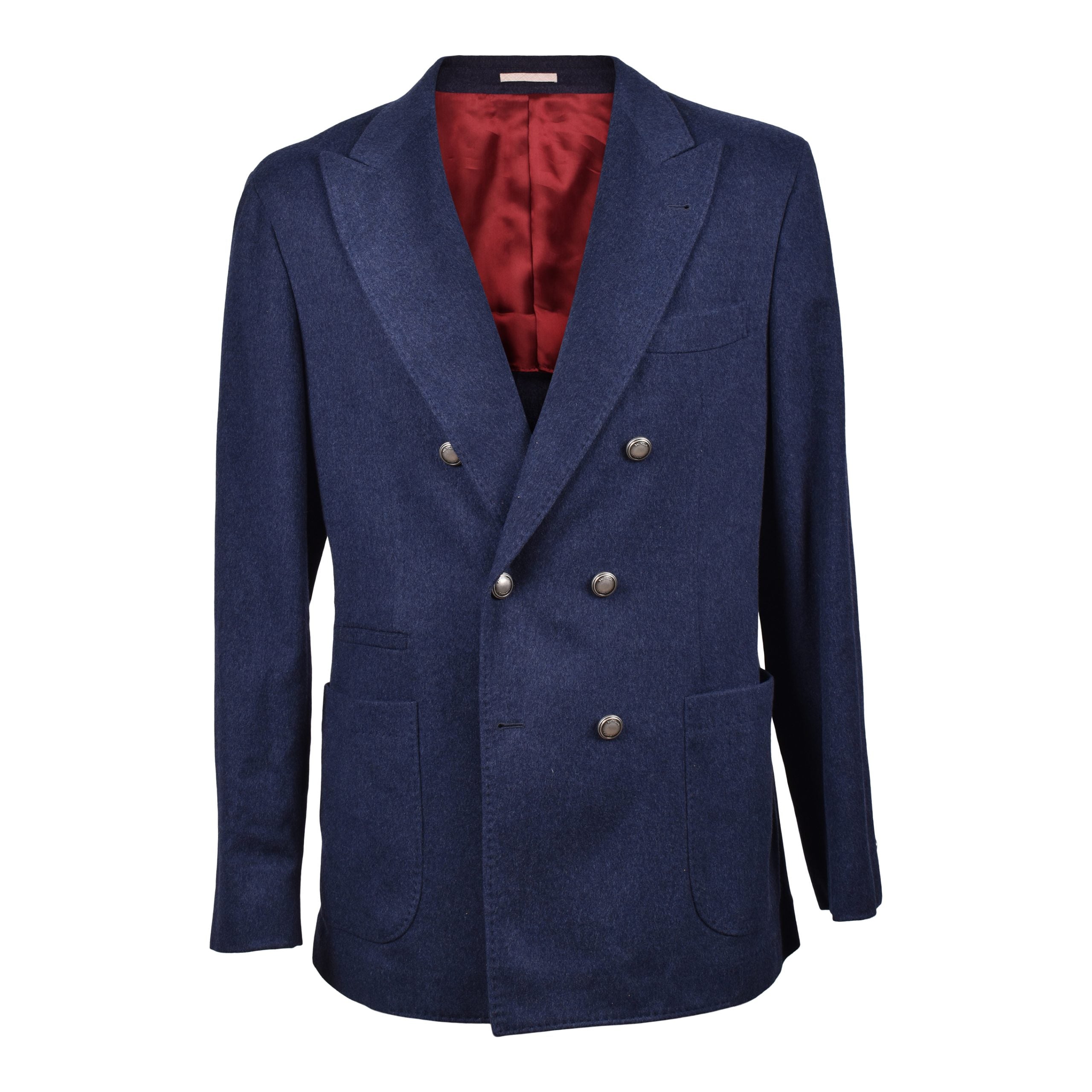 Brunello Cucinelli Blue Wool Blazer