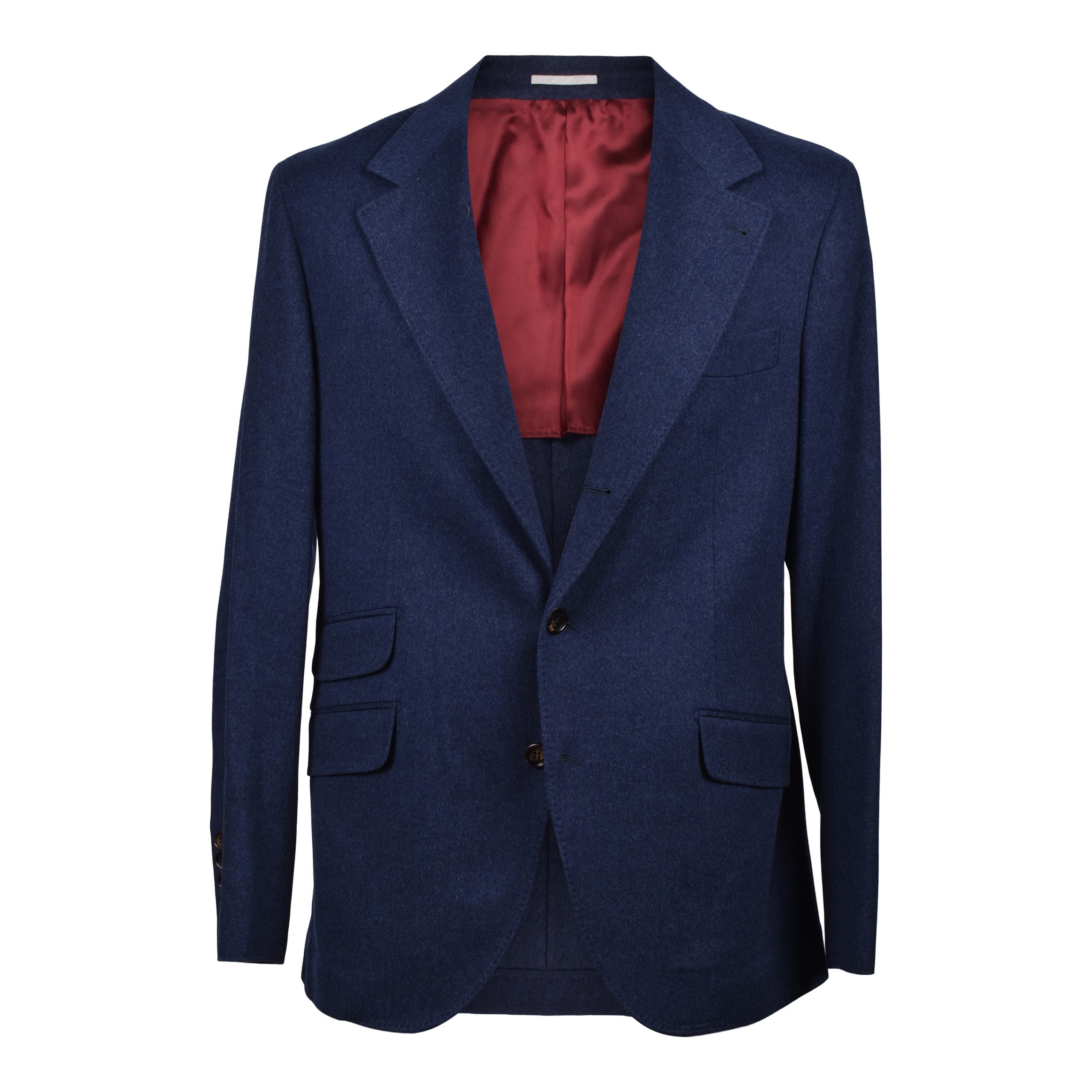 Brunello Cucinelli Blue Wool Blazer