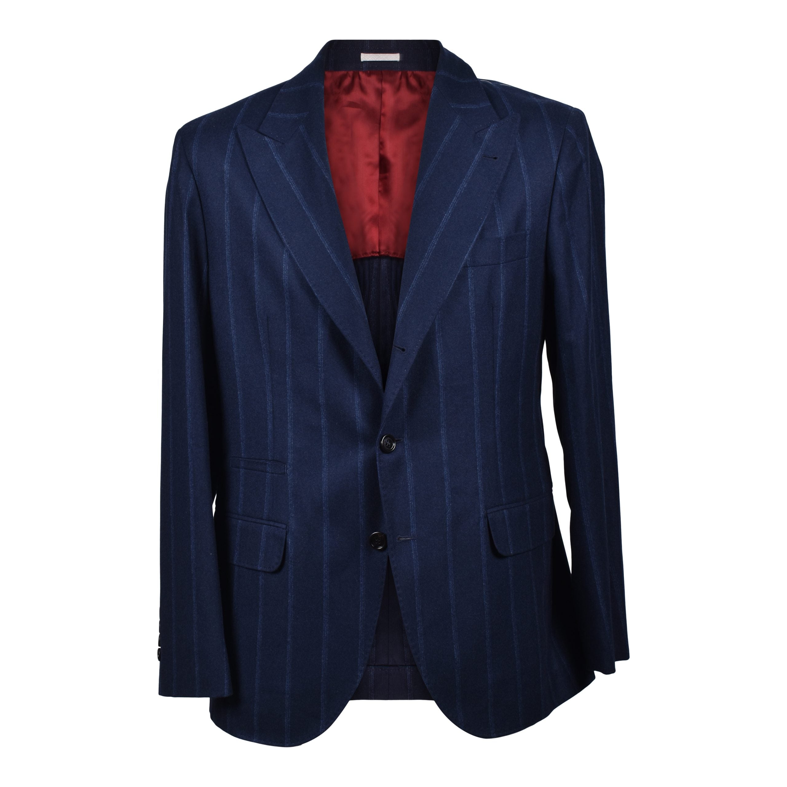 Brunello Cucinelli Blue Wool Blazer