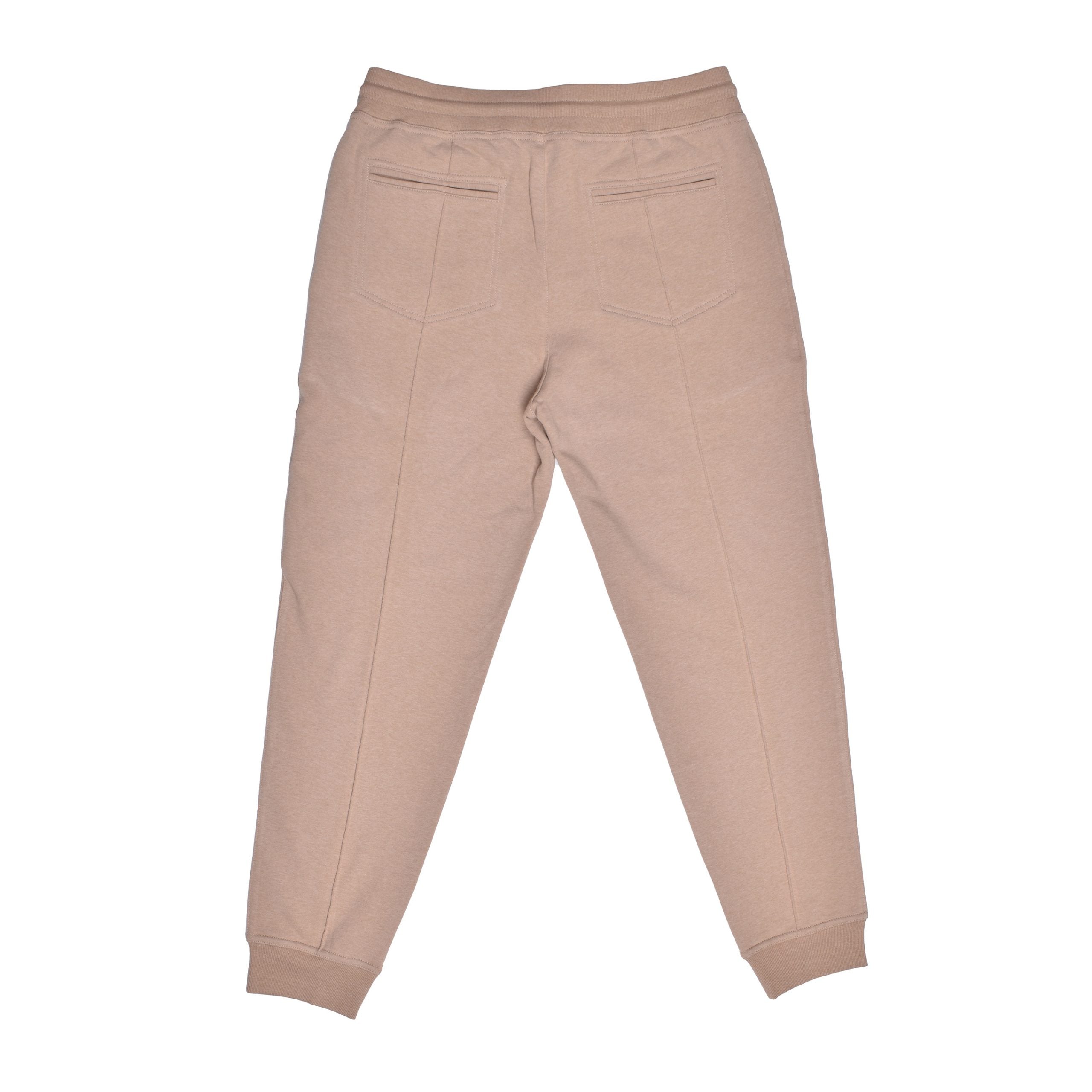 Brunello Cucinelli Beige Fibres Joggers (Workout Pants)