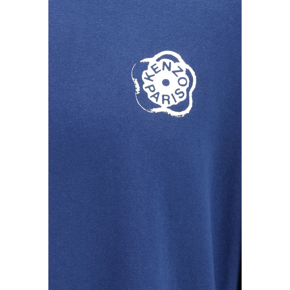 Kenzo Blue Cotton Sportswear
