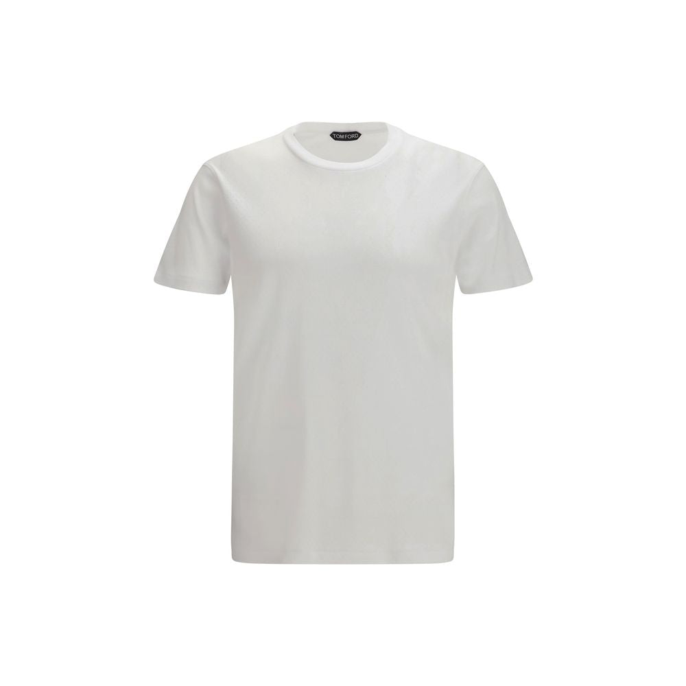 Tom Ford White Cotton T-Shirt