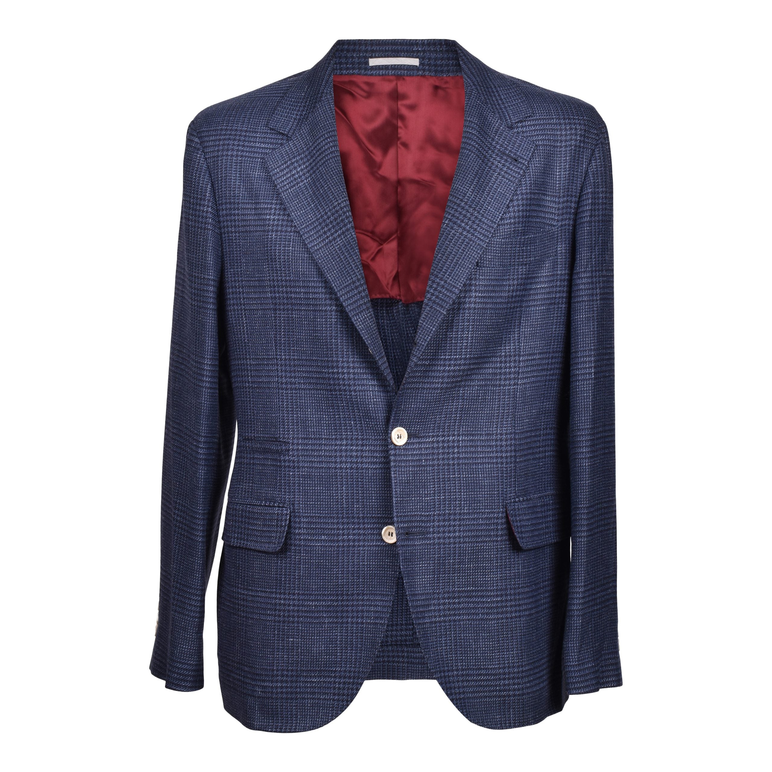 Brunello Cucinelli Blue Wool Blazer