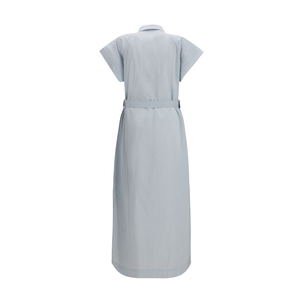 Jacob Cohen Blue Copper Long Dress