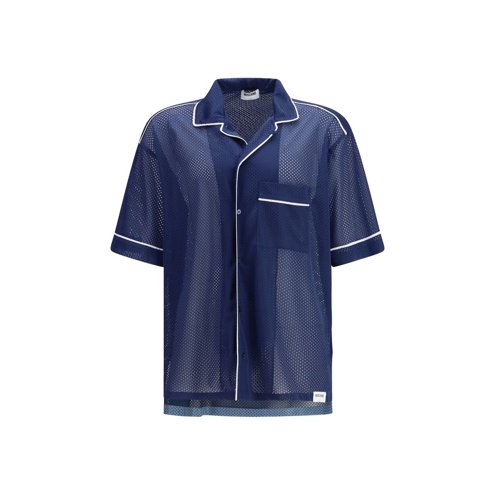 ملابس رياضية من البوليستر الأزرق من موسكينو