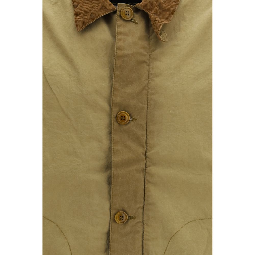 Barbour International Beige Cotton Coat