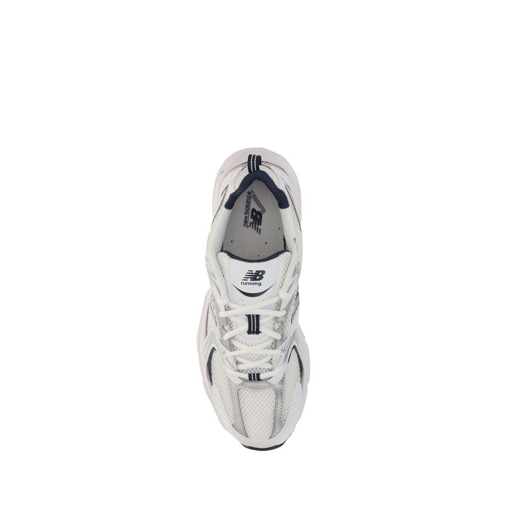 New Balance White Polyethylene Athletic Sneakers