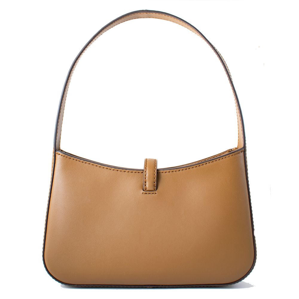 Michael Kors Brown Leather Shoulder Bag