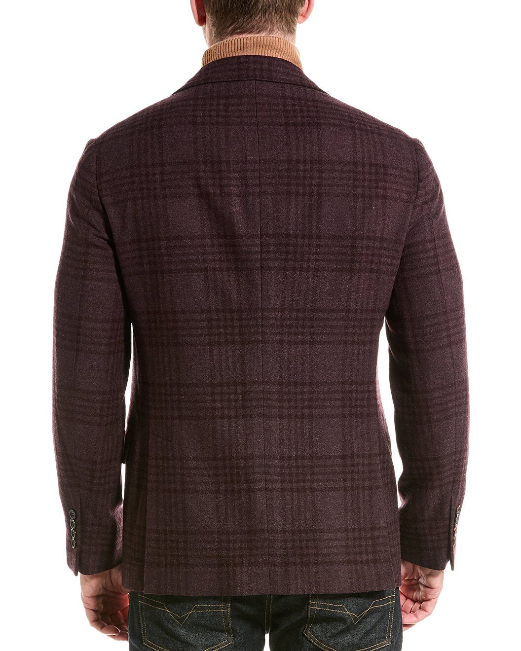 Brunello Cucinelli Purple Wool Blazer