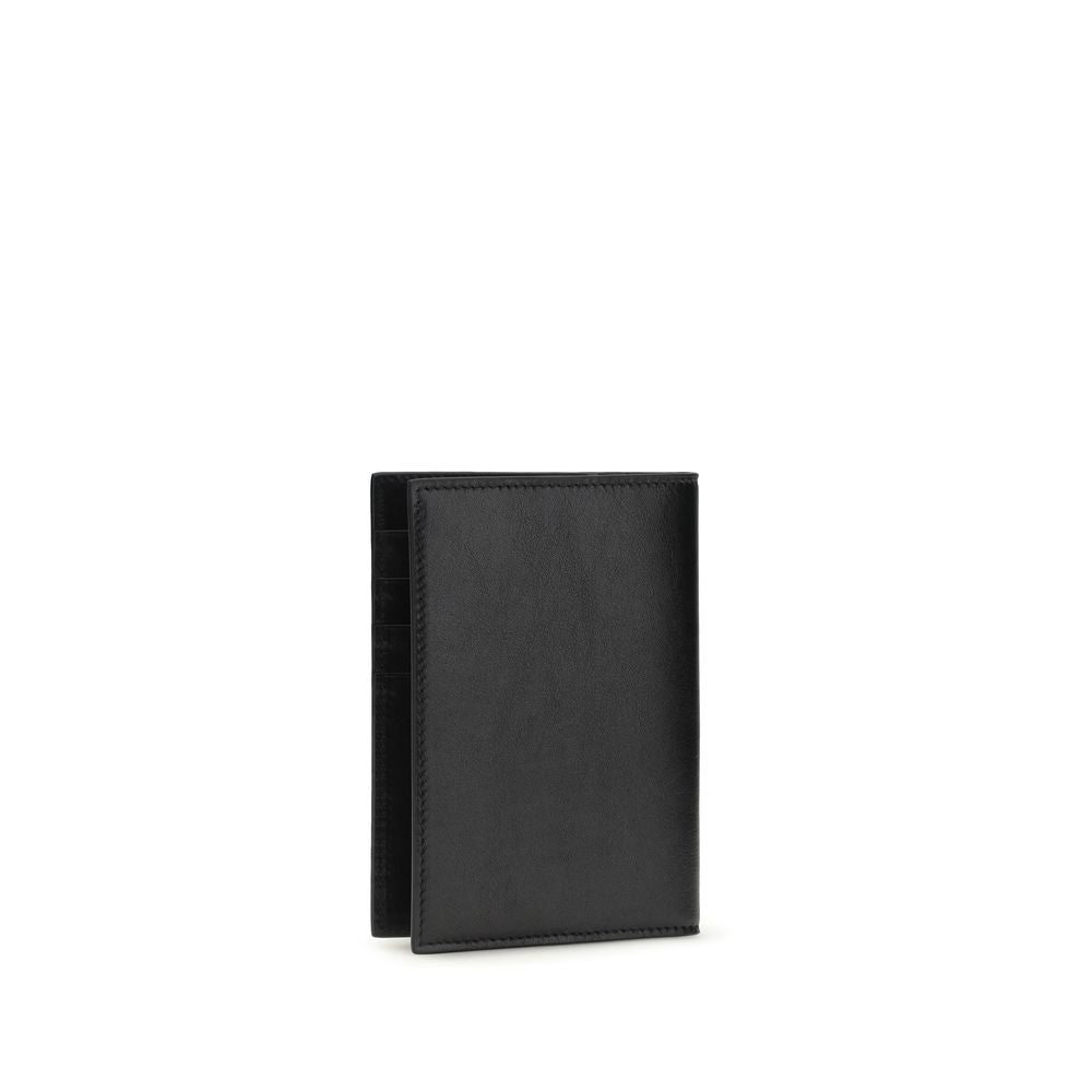 Dolce & Gabbana Black Calf Leather Bos Taurus Wallet