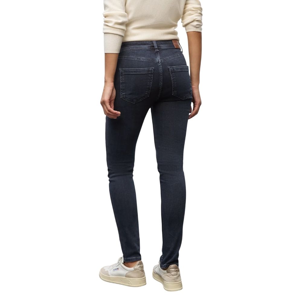Street One Blue Cotton Skinny Jeans