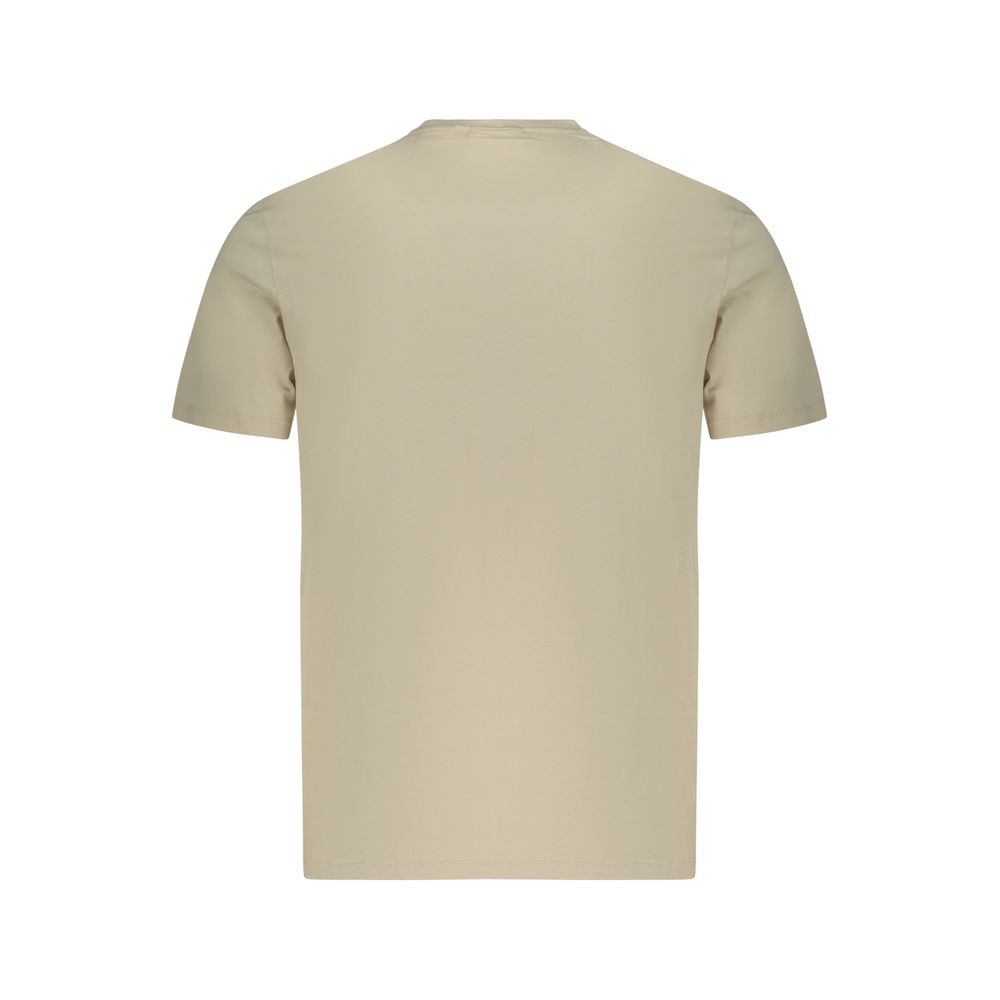 Calvin Klein Beige Cotton Men T-Shirt