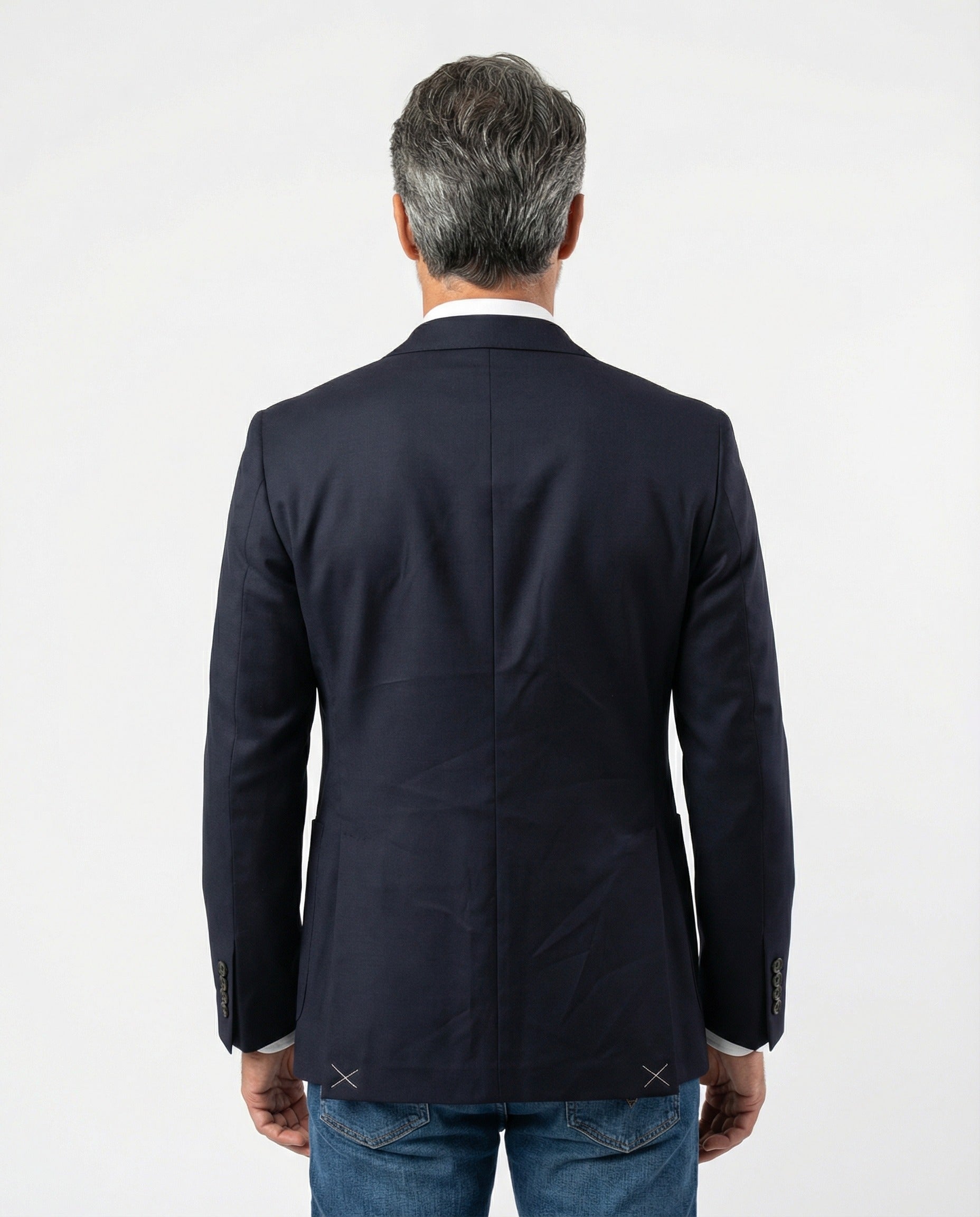 Peserico Blue Linen Blazer