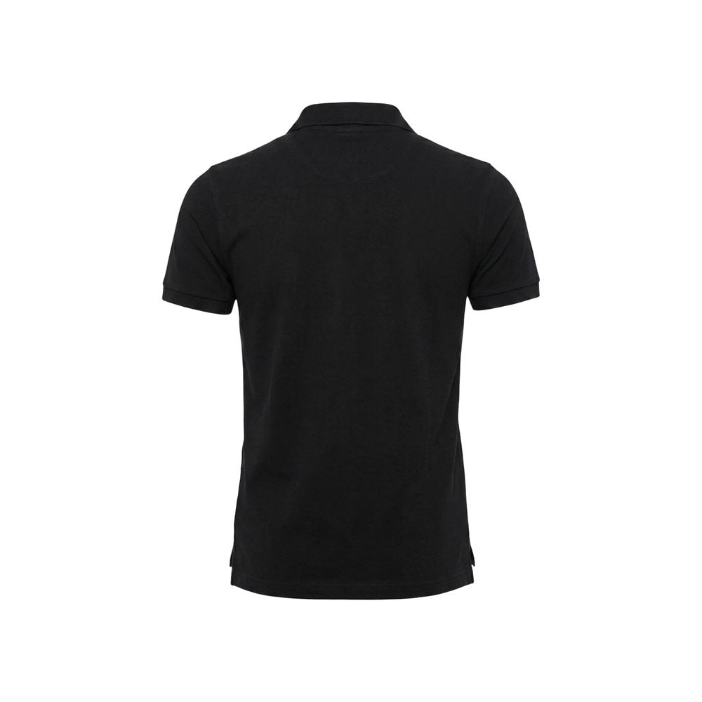 Bikkembergs Black Cotton Polo Shirt