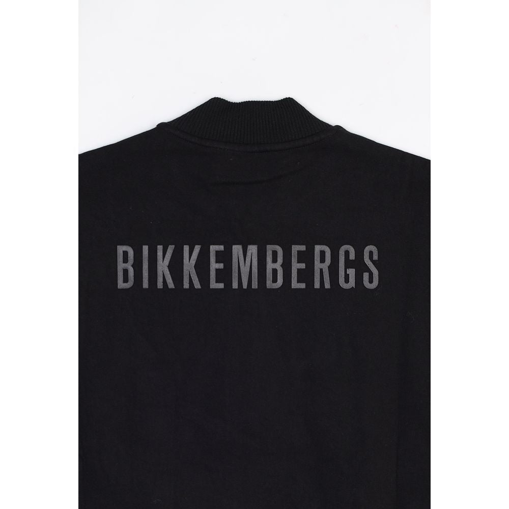 Bikkembergs Black Cotton Sweatshirt