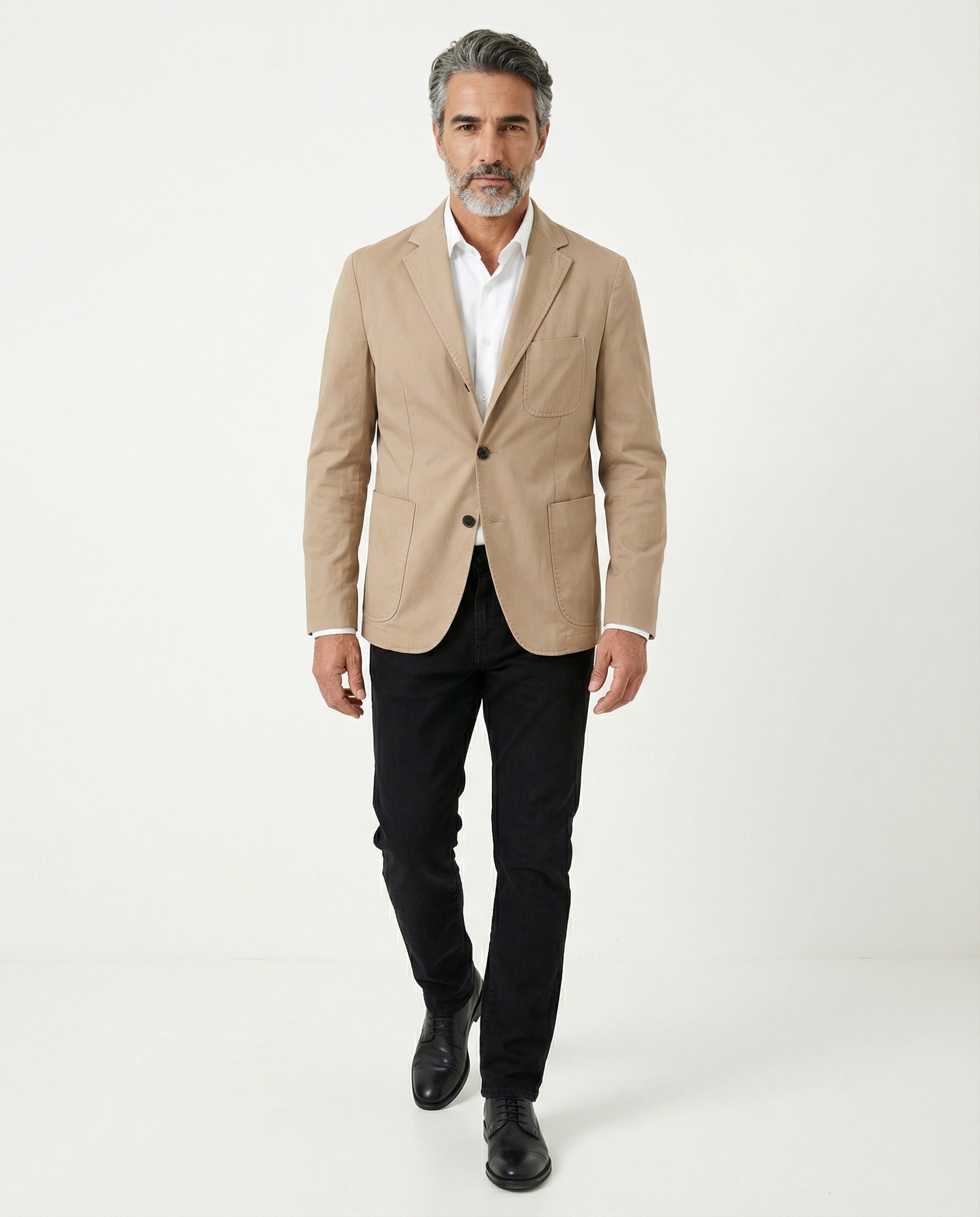Peserico Beige Cotton Blazer