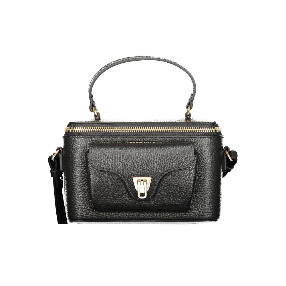 Coccinelle Black Leather Women Handbag