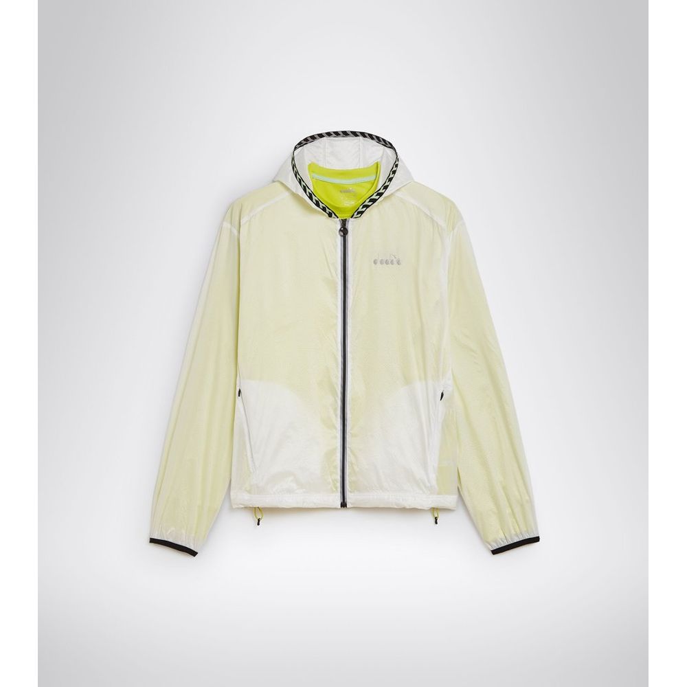 Diadora White Polyamide Shell Jacket