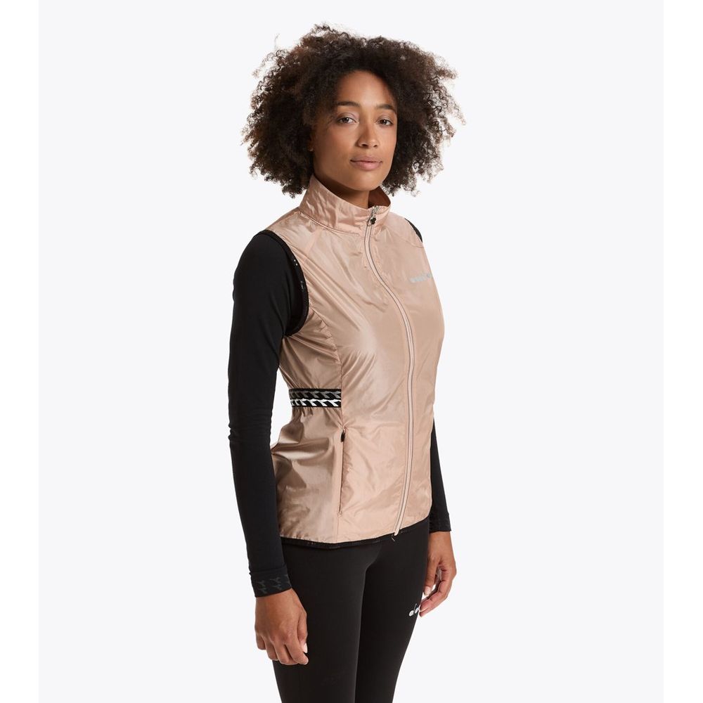 Diadora Pink Polyamide Waistcoat