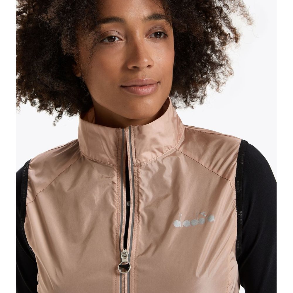 Diadora Pink Polyamide Waistcoat