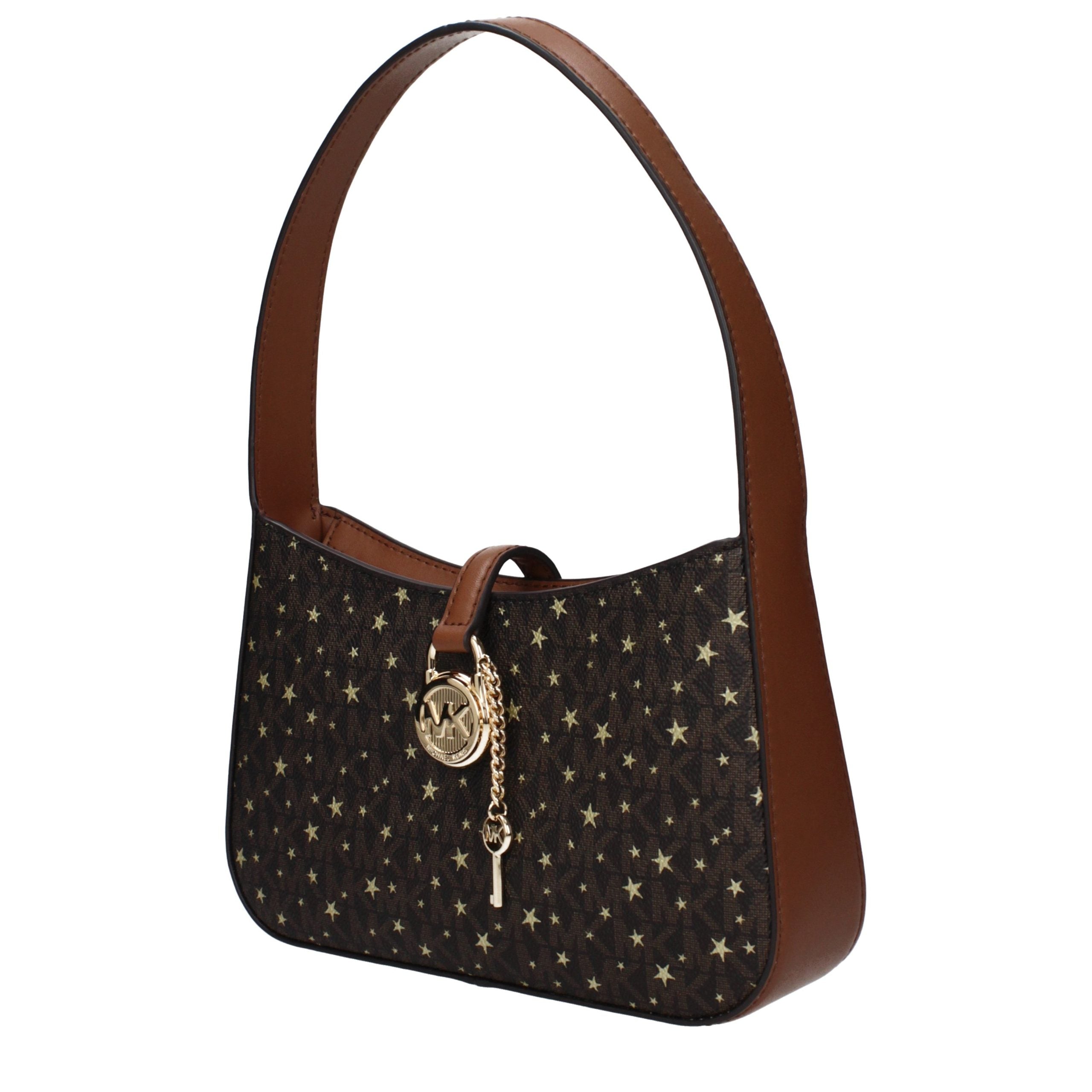 Michael Kors Brown Fabric Handbag