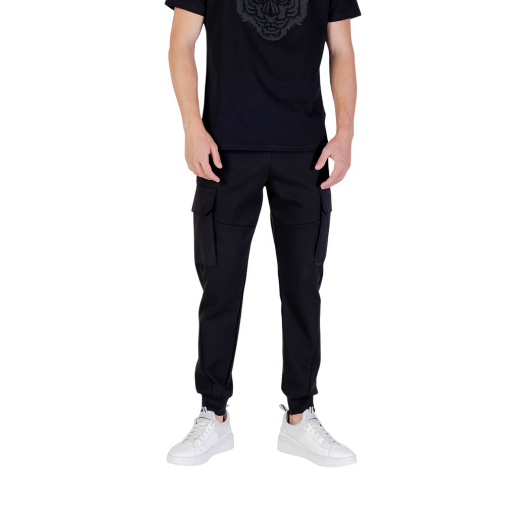 Antony Morato Black Cotton Joggers (Workout Pants)