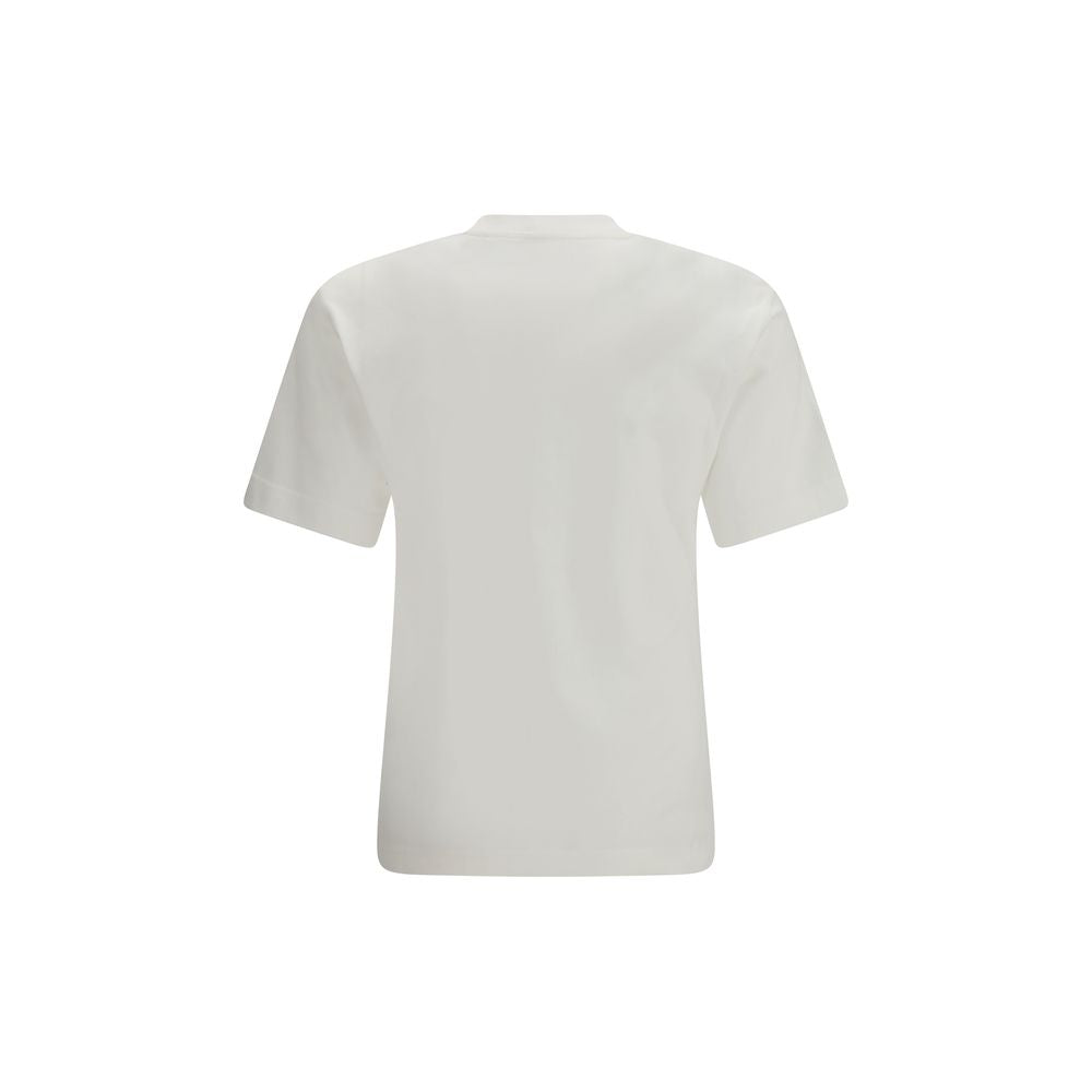 Burberry White Cotton T-Shirt