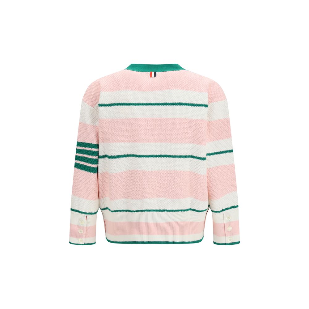 Thom Browne Multicolor Cotton Cardigan