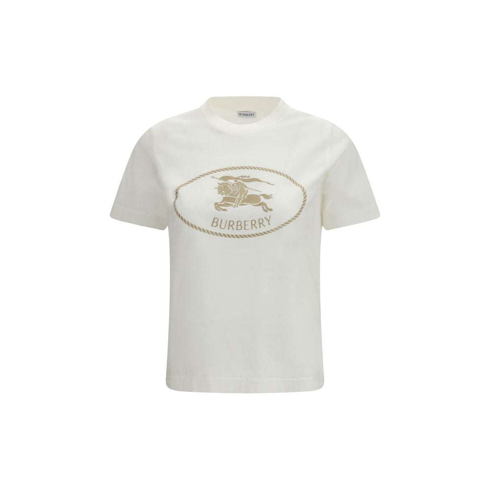 Burberry White Cotton Sportswear