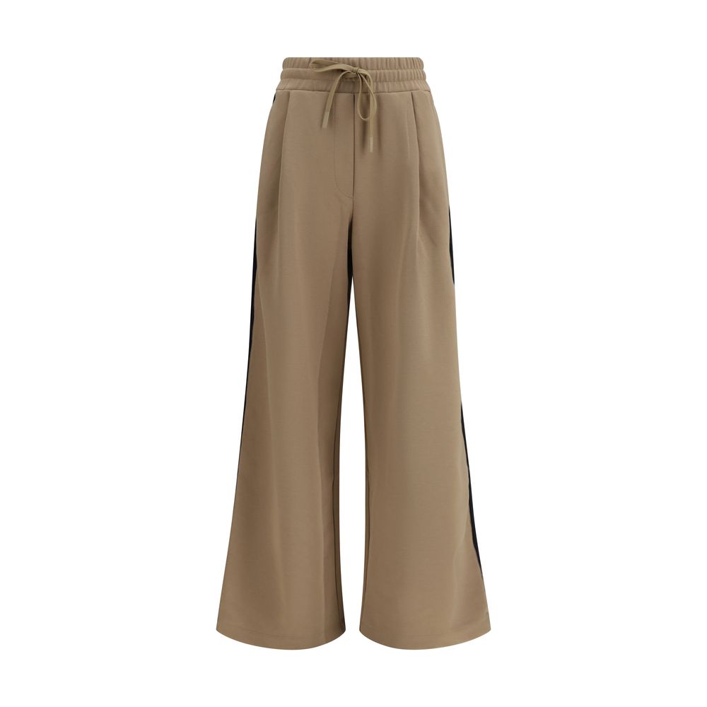 Max Mara Beige Cotton Casual Pants