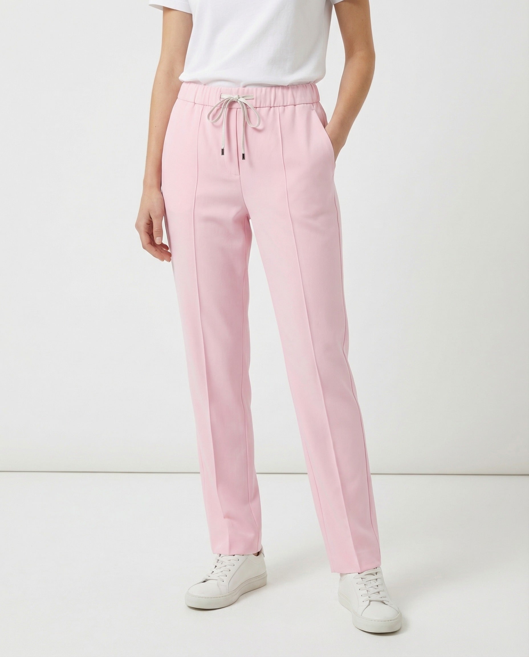 Peserico Multicolor Viscose Casual Pants