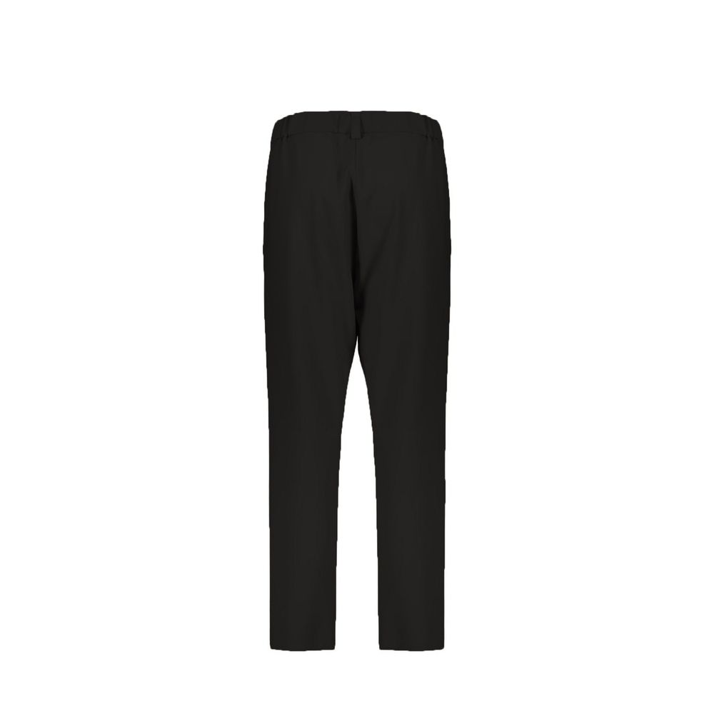Herno Black Elastane Casual Pants