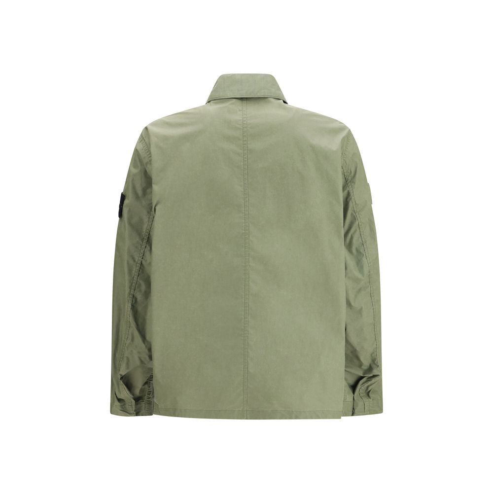 Stone Island Bicolor Polyester Coat