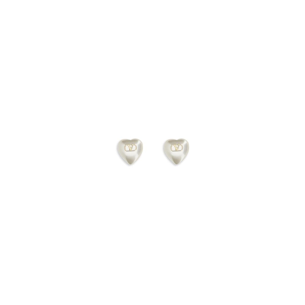 Valentino Garavani Gold Brass Earrings