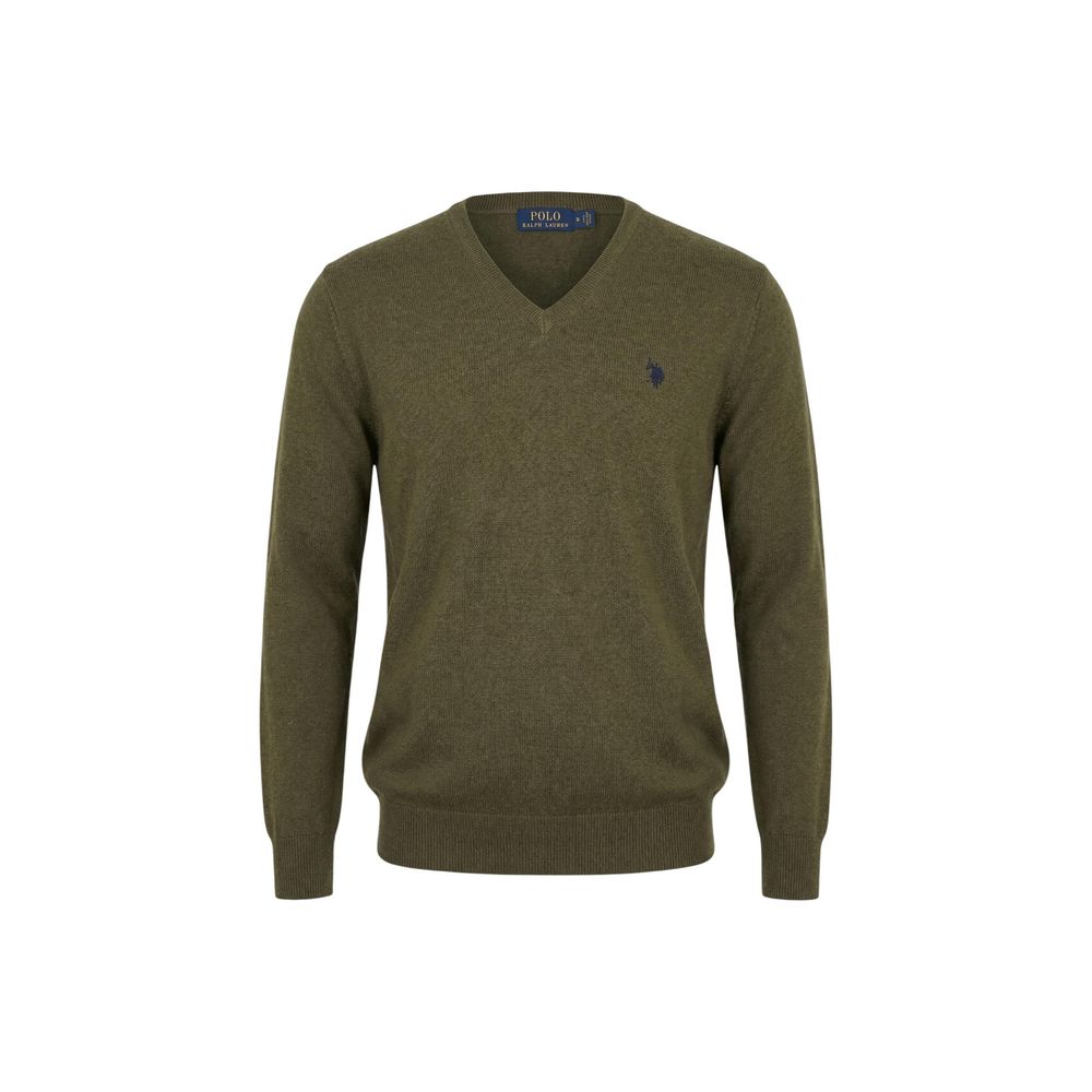 U.S. POLO ASSN. Green Cotton Sweatshirt