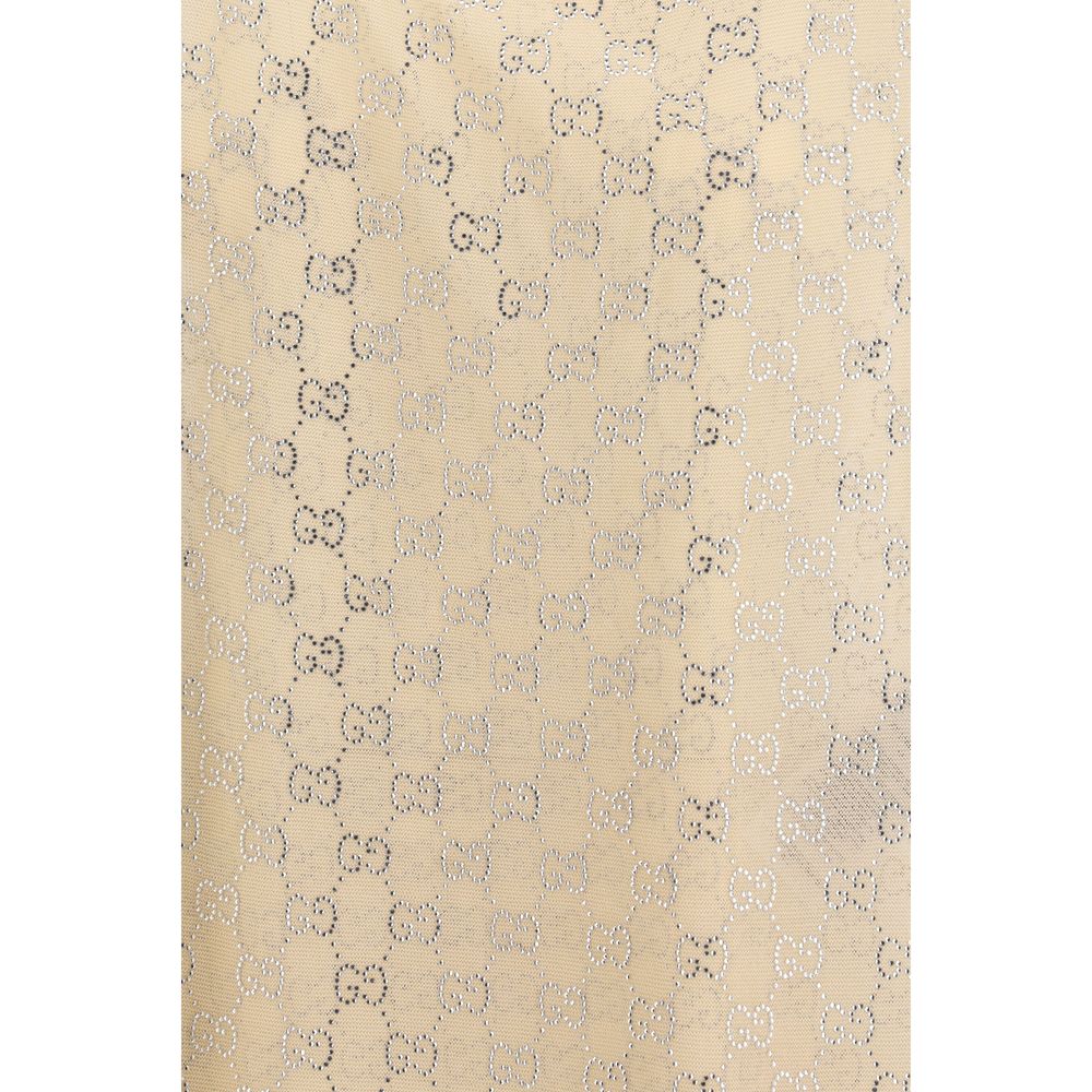 Gucci Multicolor Silk Tank Tops