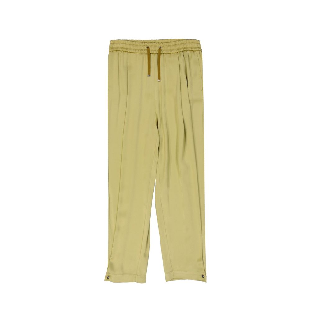 Herno Bicolor Acetate Casual Pants