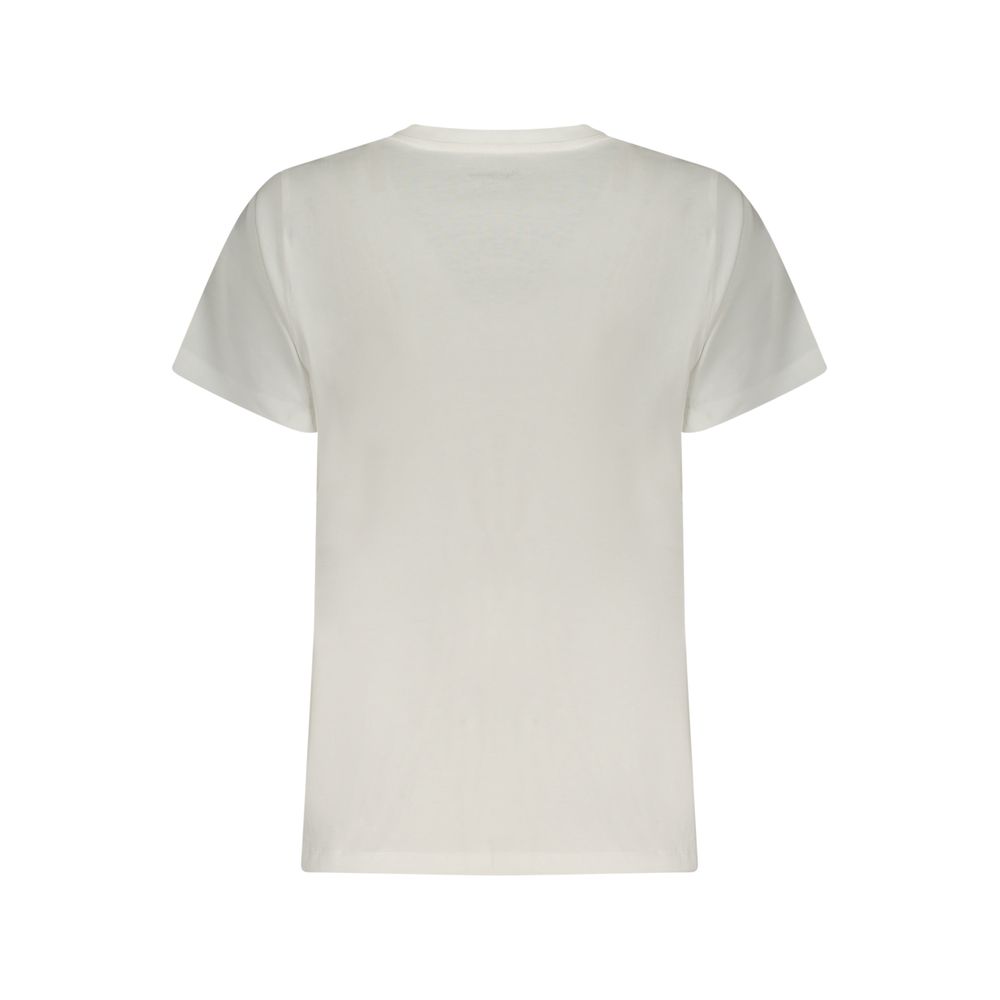 Pepe Jeans Bianco Cotton Womens T-Shirt
