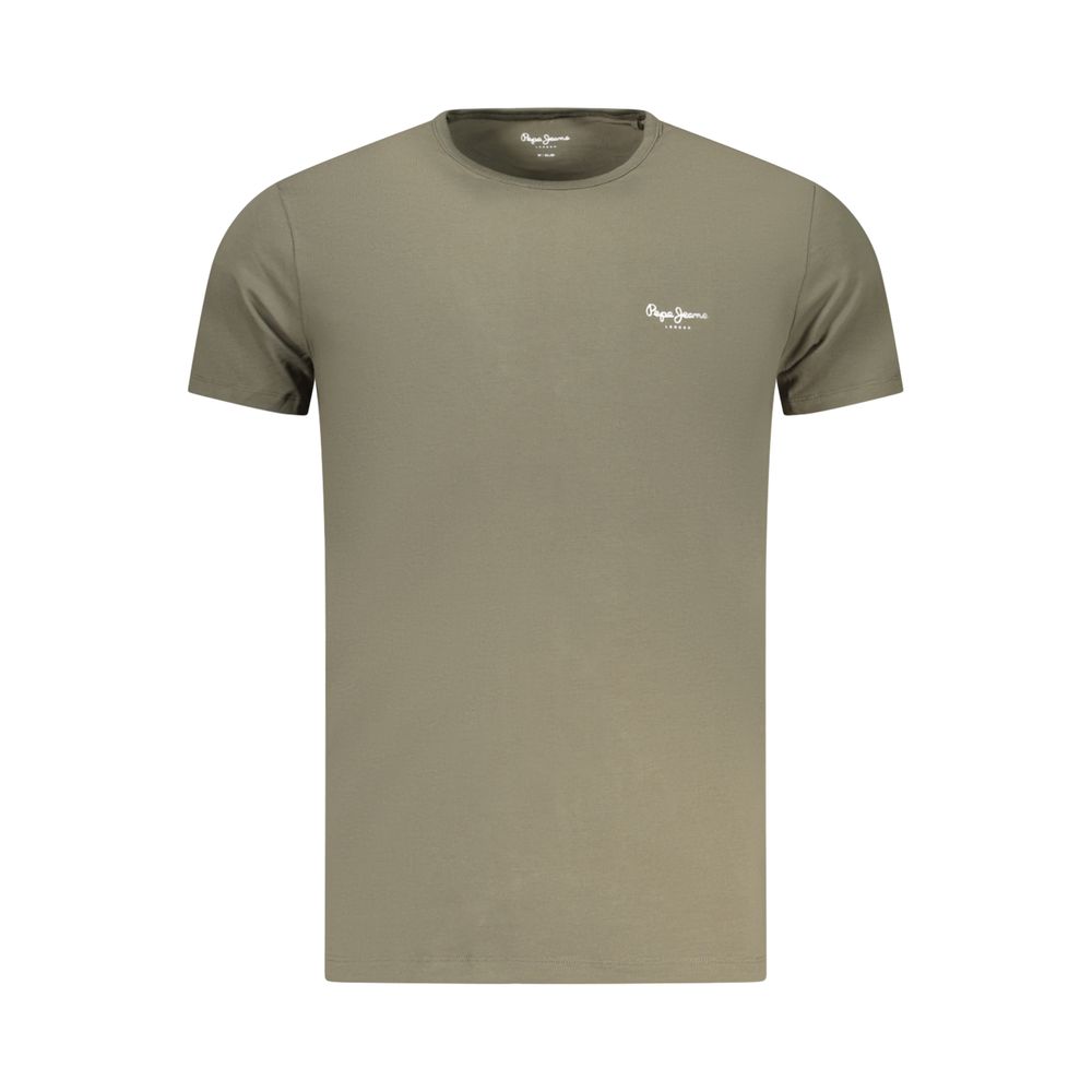 Pepe Jeans Verde Cotton Men's T-Shirt